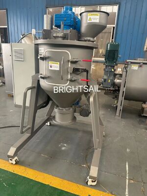 Vertical ribbon mixer – compact, sanitary & high-efficiency powder blender