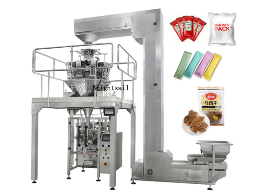 Vertikale Beutel-Verpackungsmaschine Vffs automatische für Nahrungsmittel-Industrie