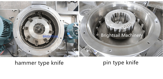 Brightsail ACM Schleifmaschine Talkpulverluft-Klassifikator Mühle Talkpulverpulver Set sus304