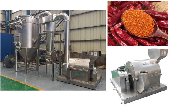 Pulverkräuter-Hammer-Mühle-Müllmaschine Kräuter-Chili-Müller mit CE von Brightsail