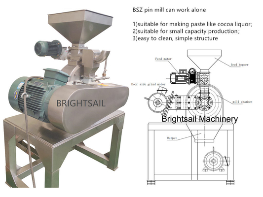 Brauchmaschine für die Herstellung von Nahrungsmittelpulver