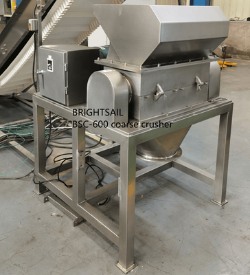 Fabrik Trockene Konjac Granulationsmaschine Lebensmittelmüllmaschine Brightsail Trockene Konjac grobe Brecher