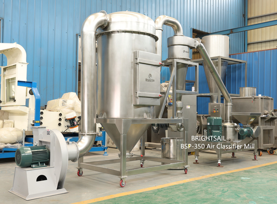 Teff-Mehlpulverherstellungsmaschine Luftklassifikator Mühle Pulverpulver set Teff-Mehlpulver ACM-Mehlpulver