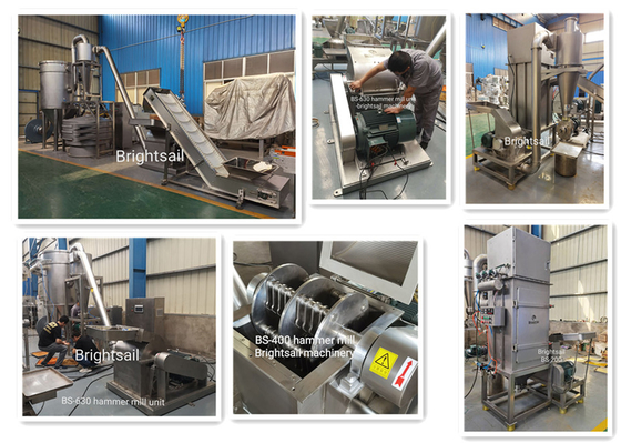 Pfeffer-Pfeffer-Pulver-Mühle-Pfeffer-Hochgeschwindigkeits-Hammer-Mühle-Maschine-Pulvermachung von Brightsail