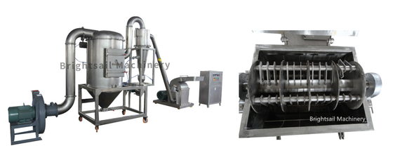 Getrocknete Apfelnuss-Hammermühle Brightsail Pulverschleifmaschine getrocknete Apfelnuss-Pulvermühle Maschine