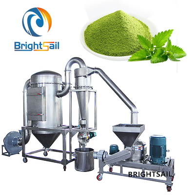 Brightsail Blattluftklassierer Mühle  Moringa Blatt Zerkleinerungsmaschine Teeblatt Pulverisierer Satz Mahlmaschine