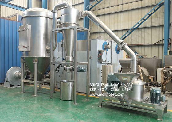 BSP Air Classifier Mühle Metalloxid Luftklassifiziermühle Metalloxid ACM GGRINDER aus BrightSail