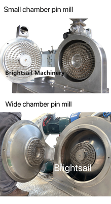 Senfkorn-Mahlmaschine, Stiftmühle, Pulvermühle für Ölsaaten und Gewürze