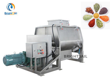 Horizontale Gewürz-Pulver-Mischer-Maschine, Mischmaschine-doppeltes Wellen-Paddel Masala