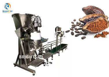 Vertikales Pulver-füllende Verpackungsmaschine-Kaffee-Kakao-Mehlsack-Füller kundengebundene Spannung