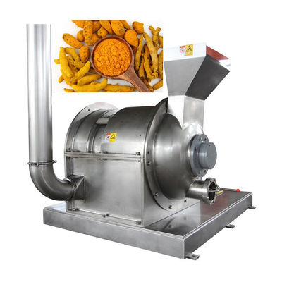 Gelbwurz-Zerkleinerungsmaschinen-Maschine 75kw 100-2000kg/H