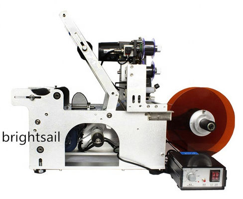 40 PC pro automatische runde Flaschen-Etikettiermaschine der Minuten-76mm halb
