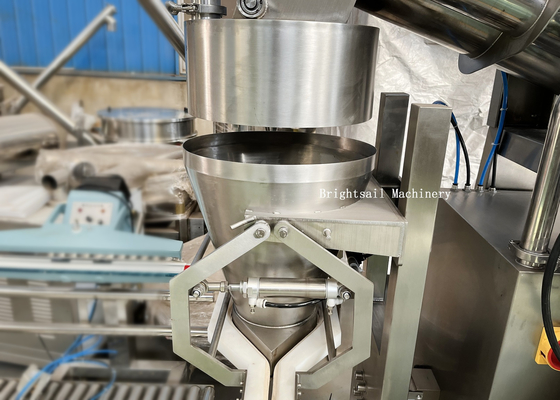 Bohrer des Doppelt-50kg pulverisieren füllende Verpackungsmaschine-Kissen-Tasche