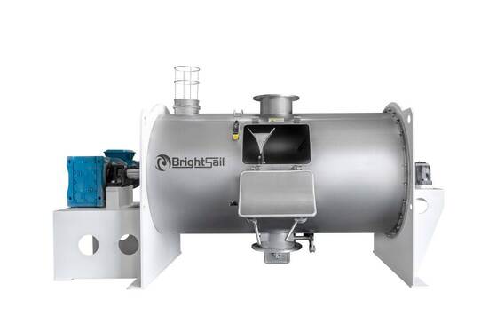BSPS Plough share Mixer Horizontale Trockenpulvermischmaschine für Düngemittel Ploughmixer